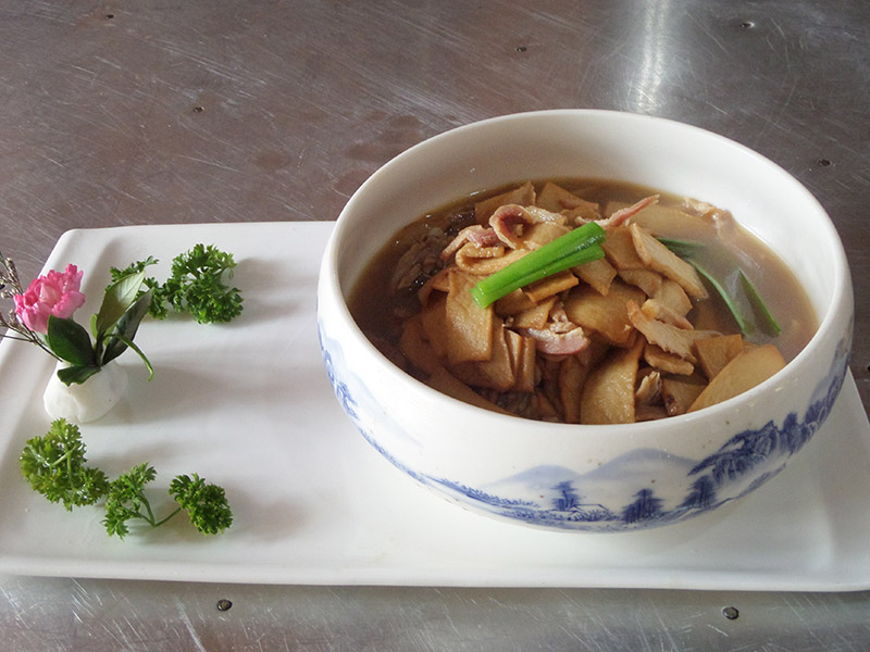 風吹肉燴杏鮑菇