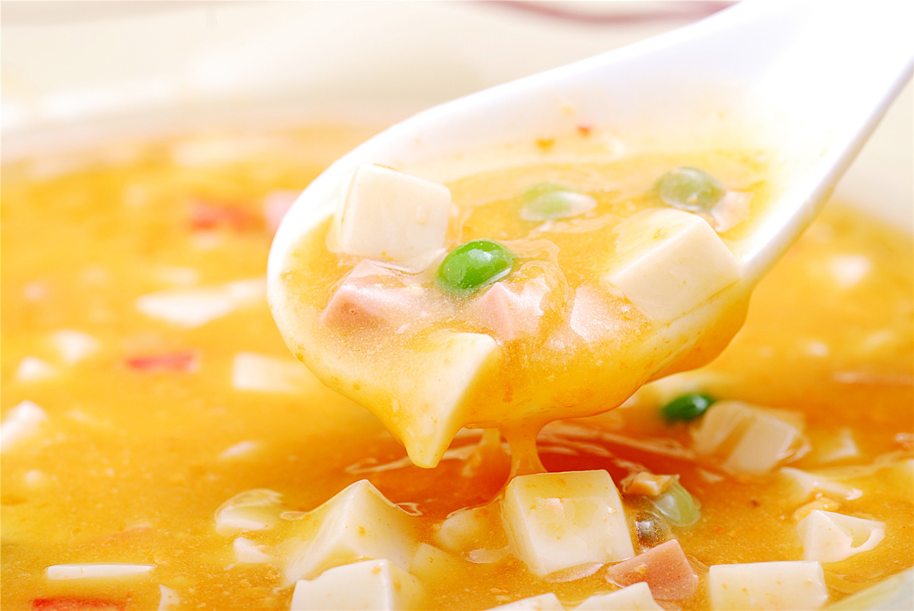 蟹黃豆花