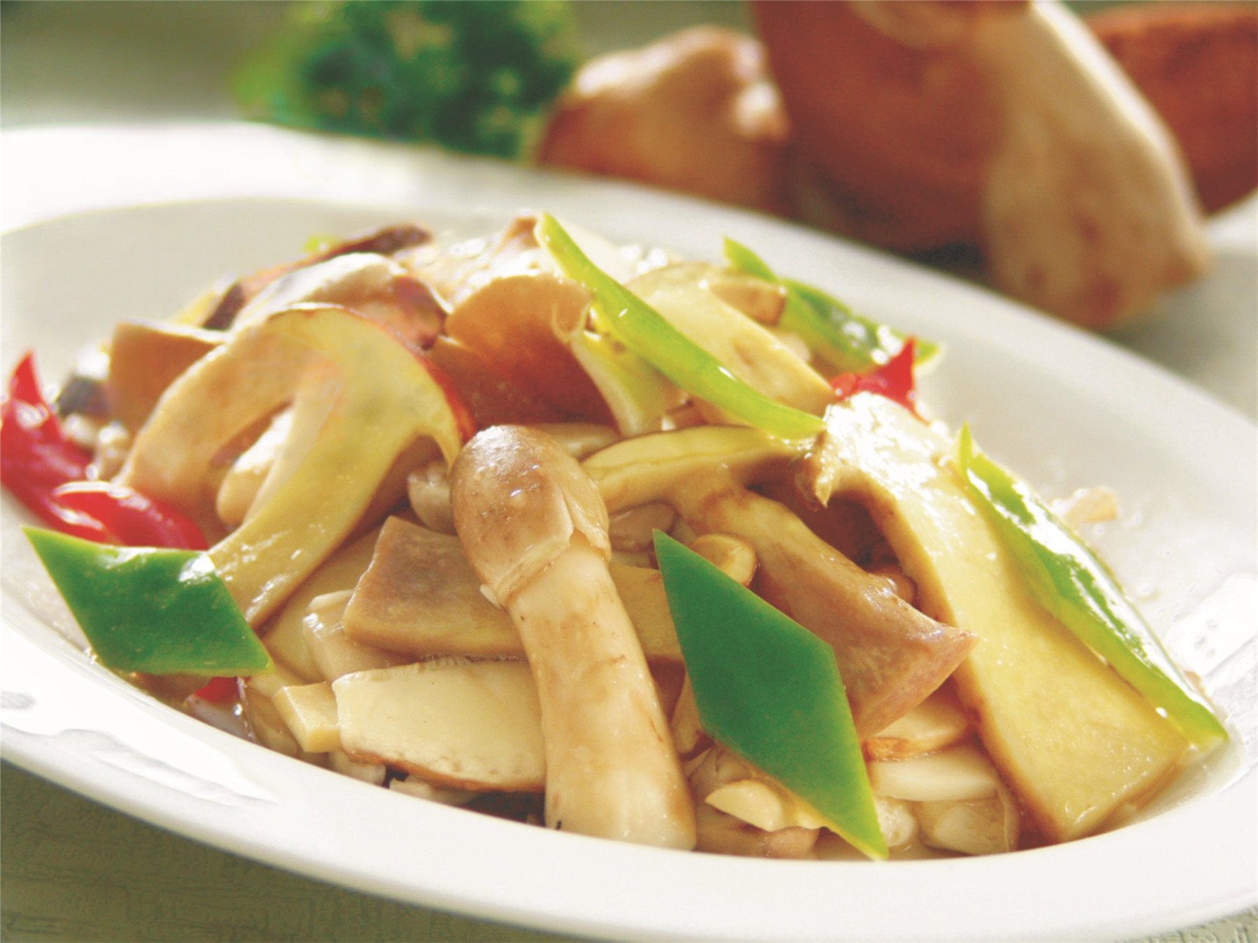 熗炒野菌
